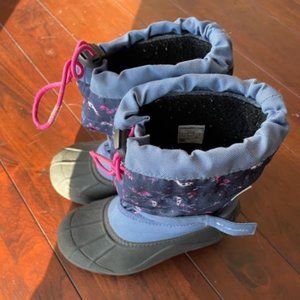 Columbia Powderbug Girls Snow Boots Size 1